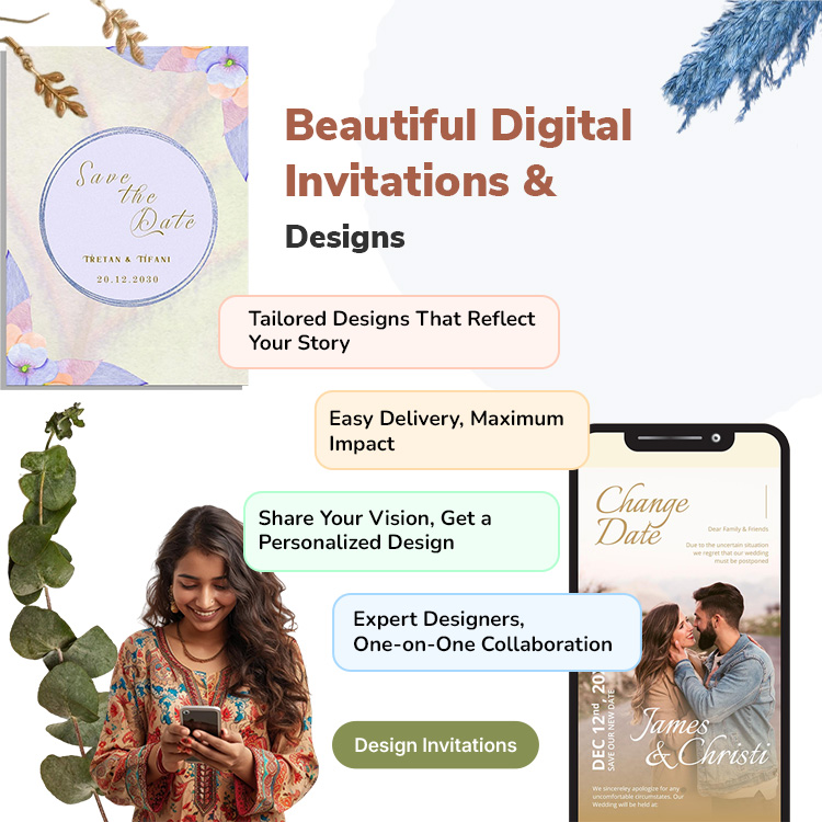 Beautiful Digital Invitations & Designs